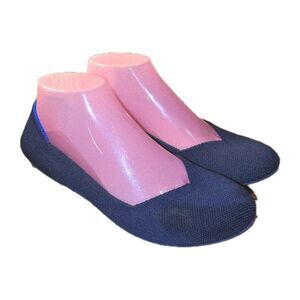 ROTHY'S Sz 8 Round Toe Navy Blue Slip On Classic Ballet Style Flats Shoes China